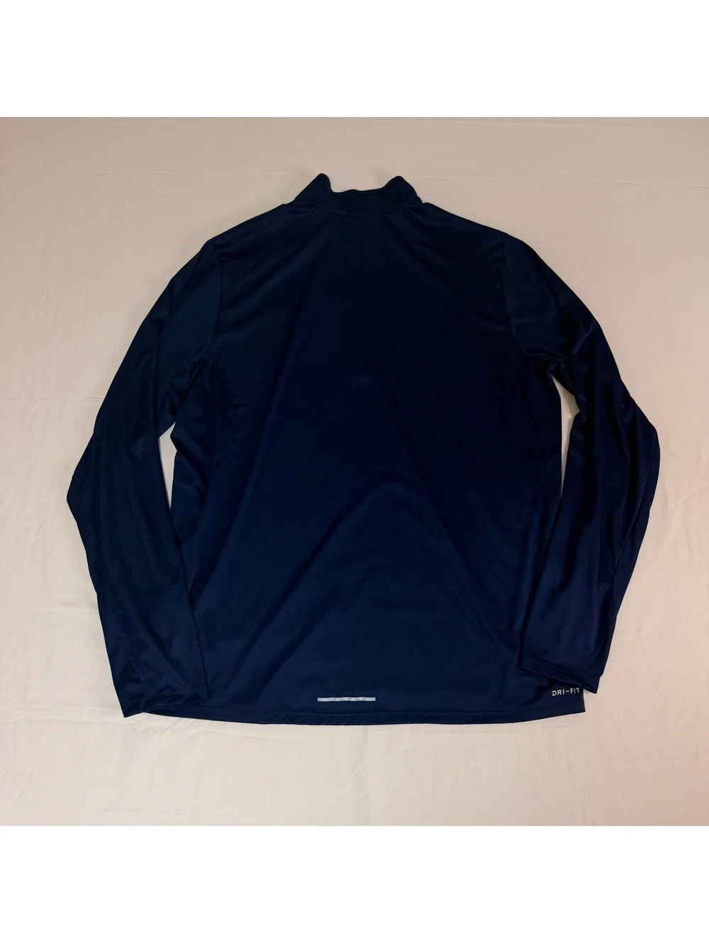 Nike Dri-FIT XXL Navy Blue Long Sleeve Running Shirt